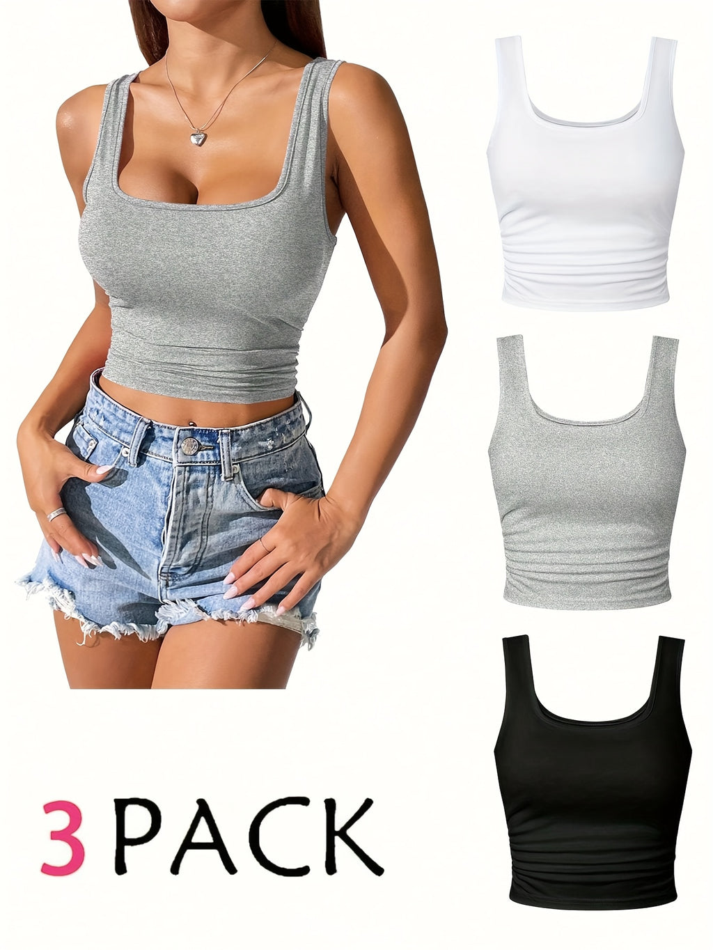 Rivera Sydney™ Women’s Tank Top Set – Minimal, Versatile & Everyday Essential