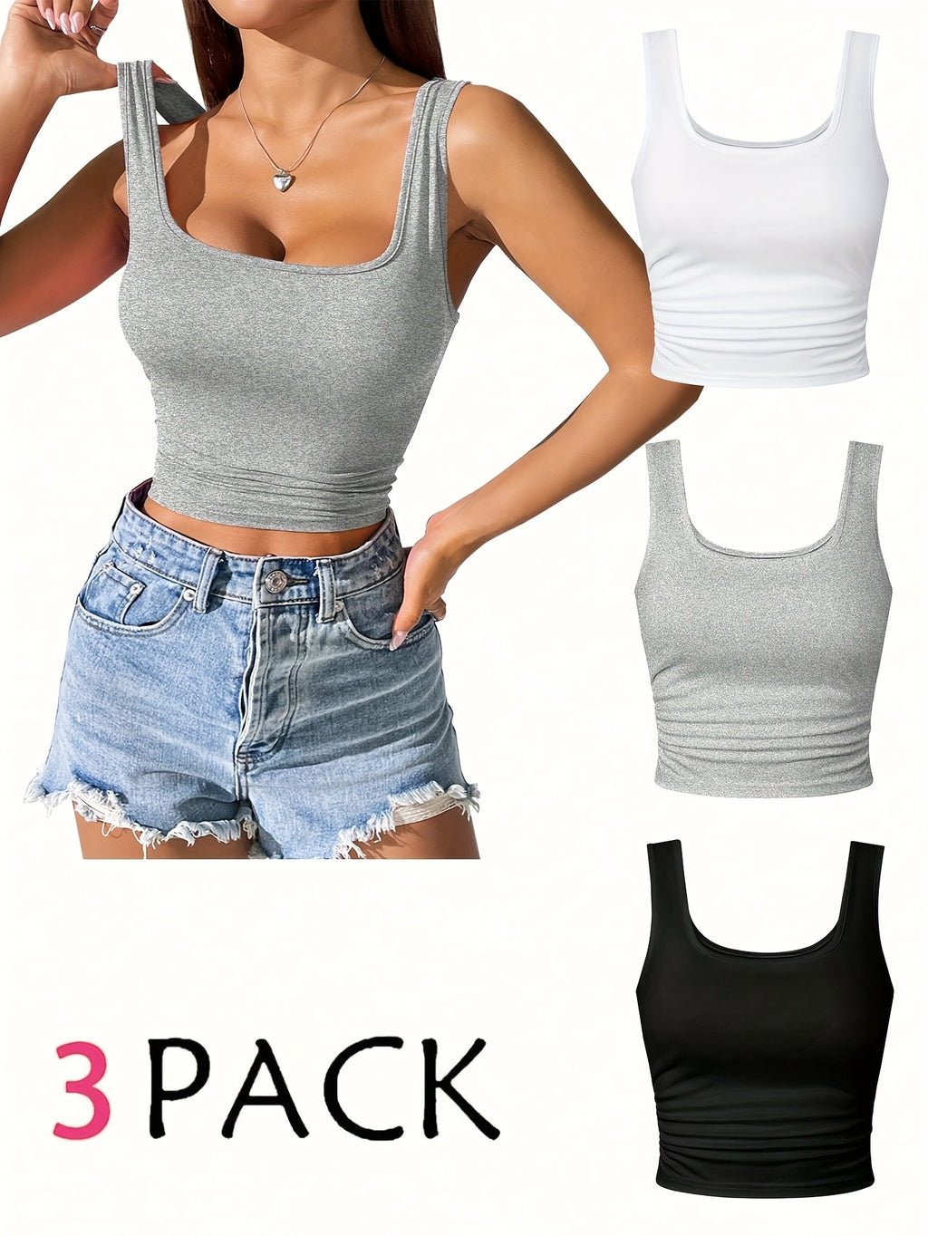 Rivera Sydney™ Women’s Tank Top Set – Minimal, Versatile & Everyday Essential
