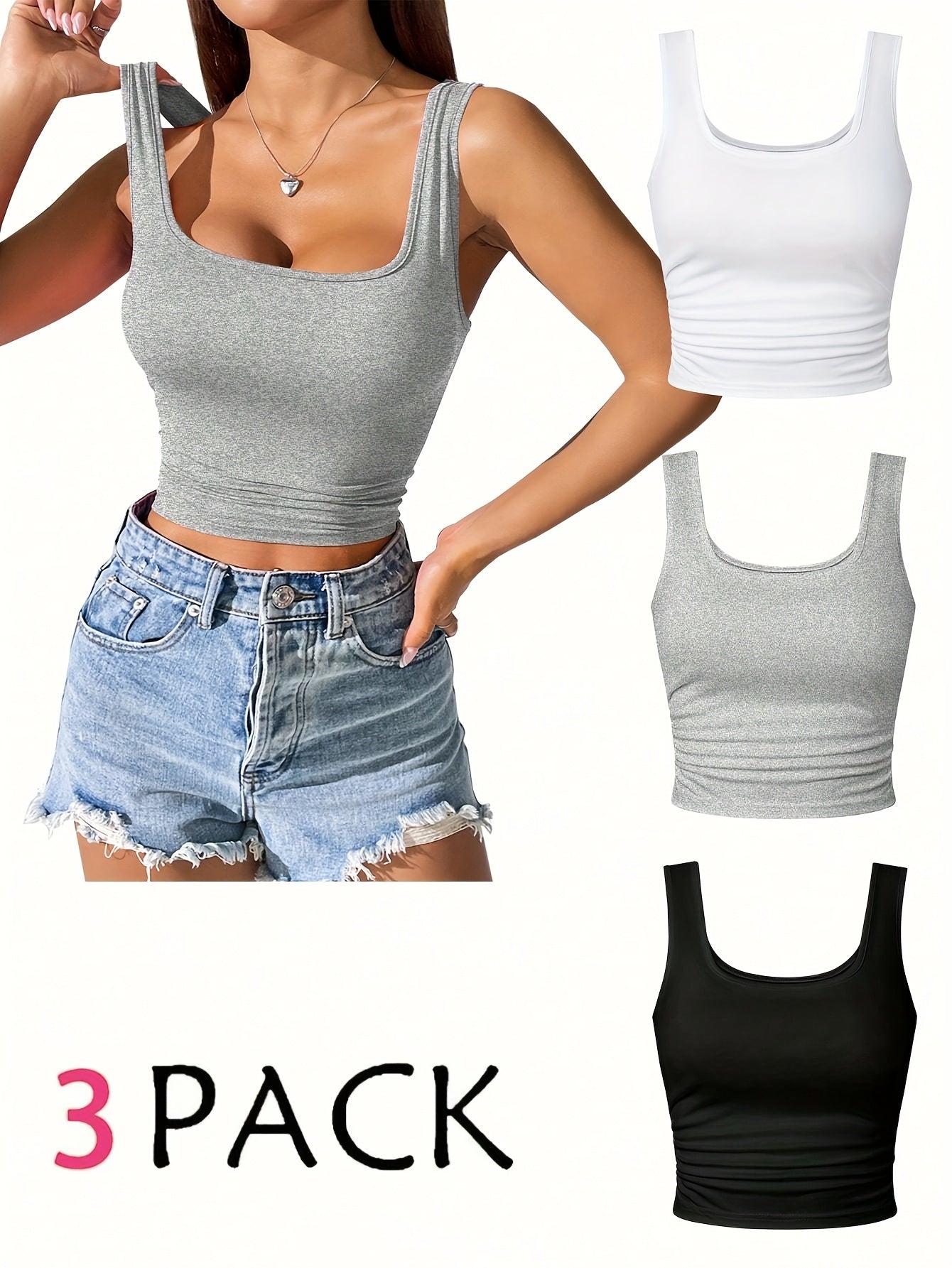 Rivera Sydney™ Women’s Tank Top Set – Minimal, Versatile & Everyday Essential