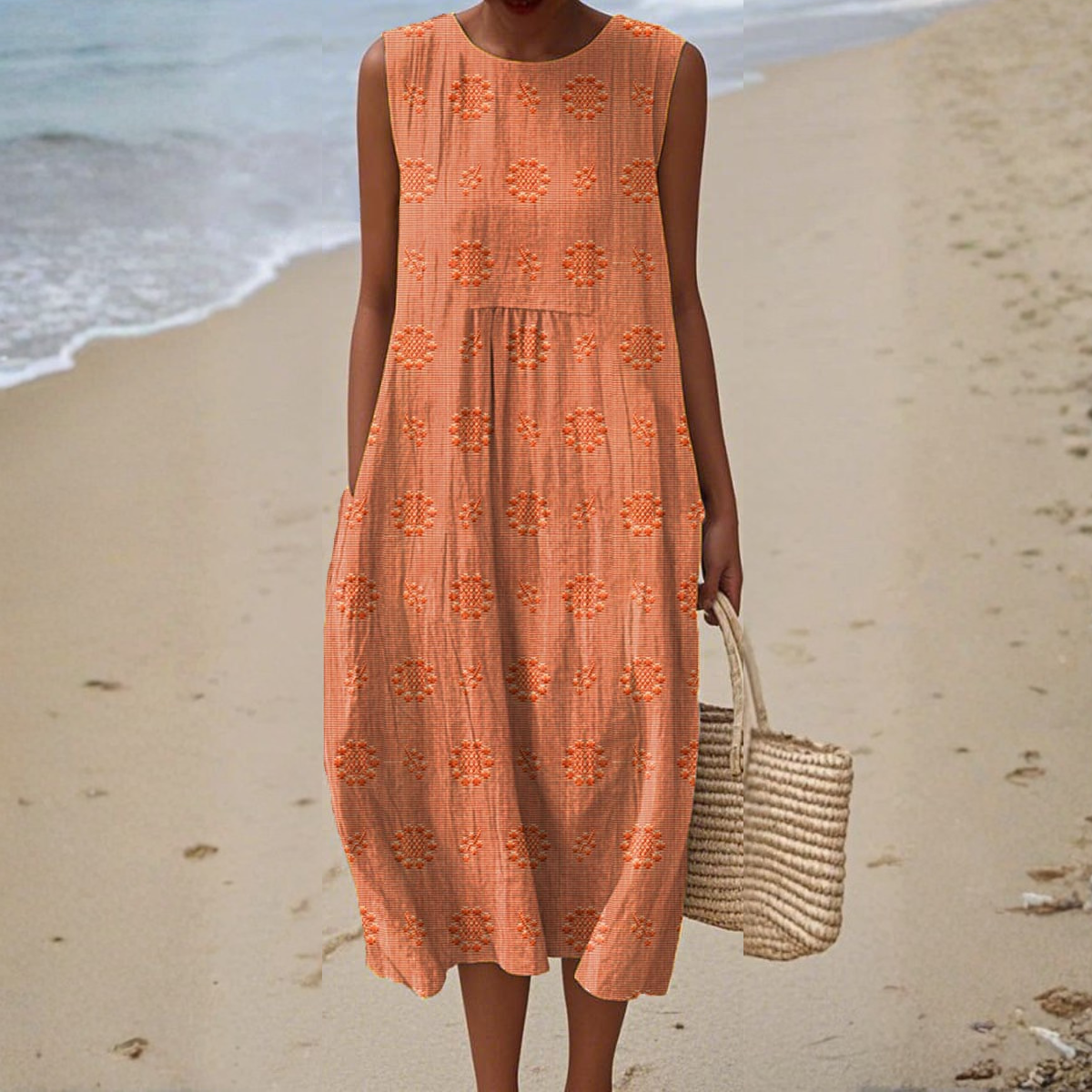 Camillea™ | Sleeveless Dress With Pockets