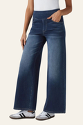 LUCY | HIGH WAIST WIDE LEG JEANS
